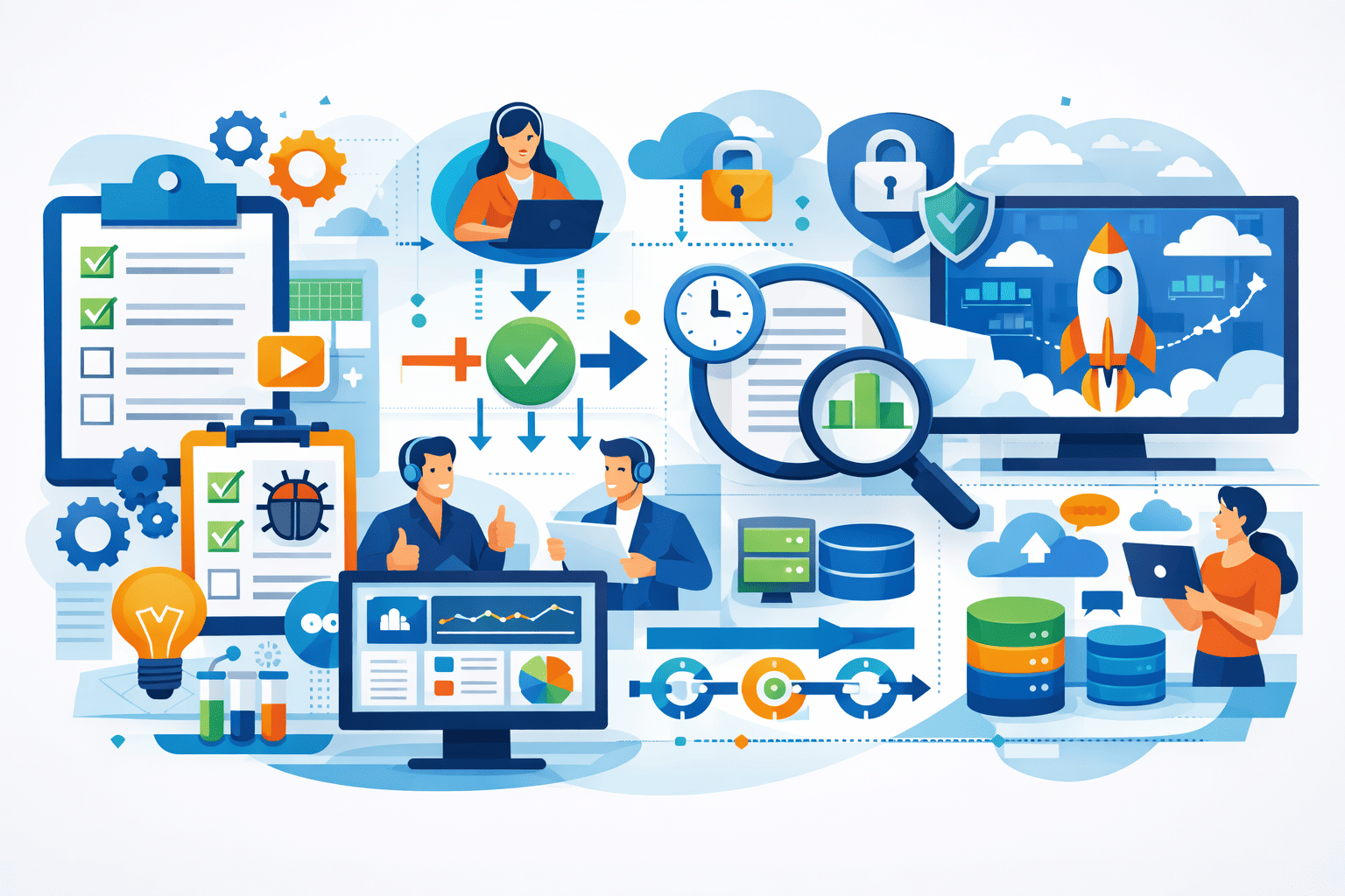 Clear Checklists & Approval Records for Product Releases